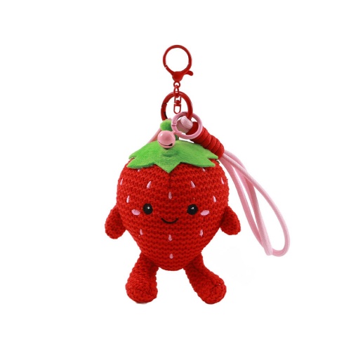 Llavero de ganchillo Stella de iTotal Fresh Market, la fresa