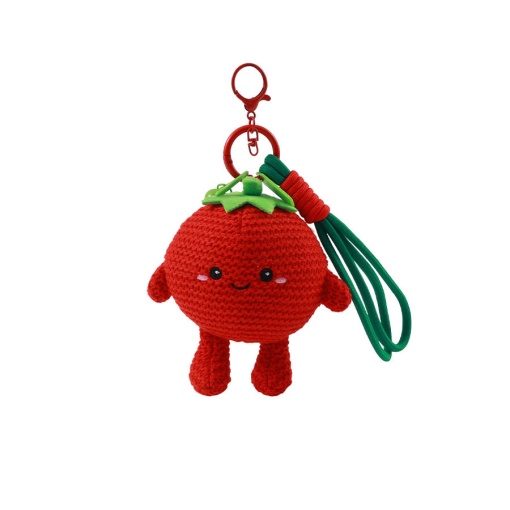 Porta-chaves em croché iTotal Fresh Market Tommy, o tomate