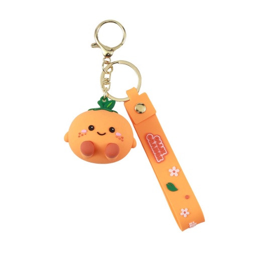 Llavero Olly de iTotal Fresh Market, el naranja