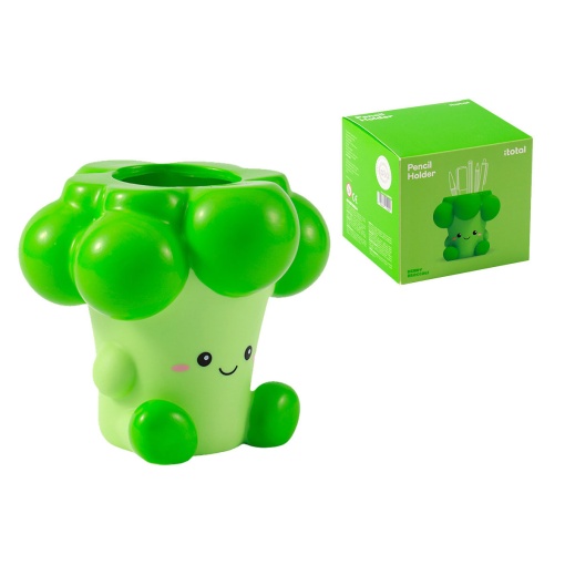 3D iTotal Fresh Market pencil holder Benny, the broccoli