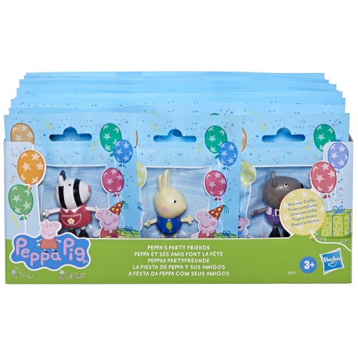 Peppa Pig, la fiesta de Peppa con sus amigos, surtido de HASBRO.