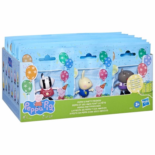 Peppa Pig, la fiesta de Peppa con sus amigos, surtido de HASBRO.