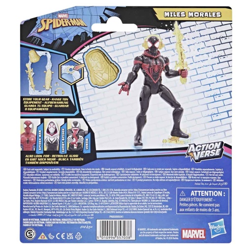 Spider-Man Action Verse Miles Morales 12cm Marvel HASBRO