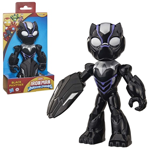 Iron Man y sus increíbles amigos Black Panther 23cm Marvel HASBRO
