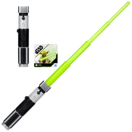 Sable de luz extensible de Yoda de Star Wars de Hasbro