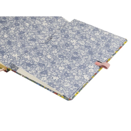 Agenda escolar semanal A5 2026/27 18 meses FINOCAM Minimal niña con banda elástica