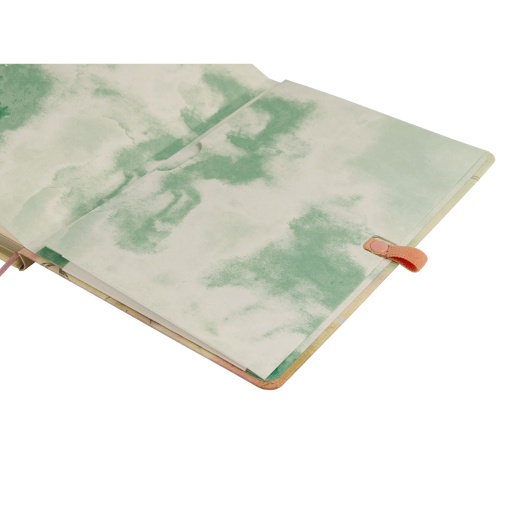 Agenda escolar semanal A5 2026/27 18 meses FINOCAM Minimalista y bonita con banda elástica