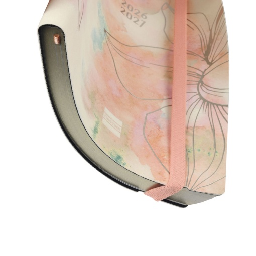 Agenda escolar semanal A5 2026/27 18 meses FINOCAM Mara con banda elástica