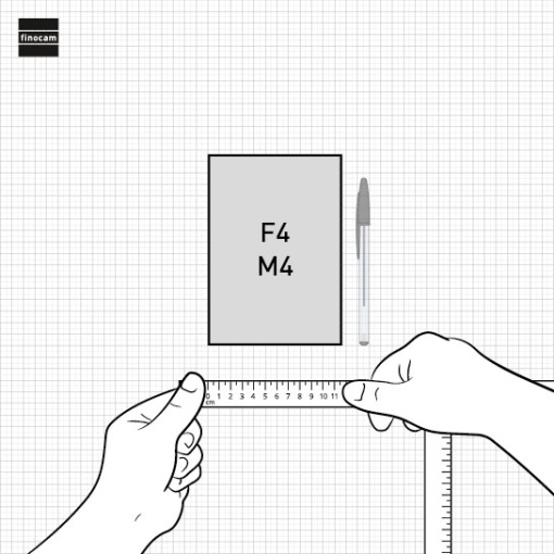 Agenda escolar semanal 118x168mm 2026/27 16 meses FINOCAM Capri negro com elástico