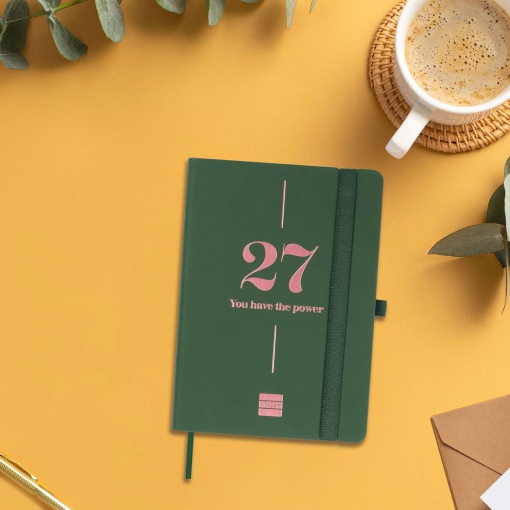 Agenda escolar semanal 118x168mm 2026/27 16 meses FINOCAM Capri power com elástico