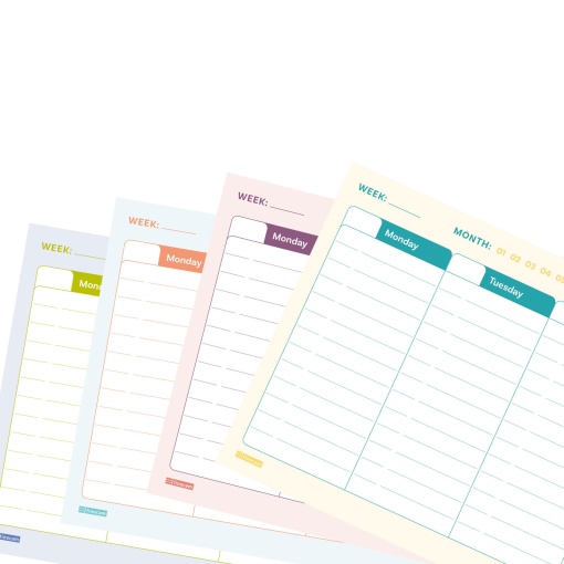 Planificador semanal 290x116mm FINOCAM Bari