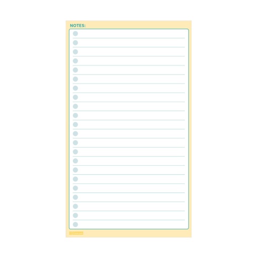 Bloco de notas aderentes 90x155mm FINOCAM