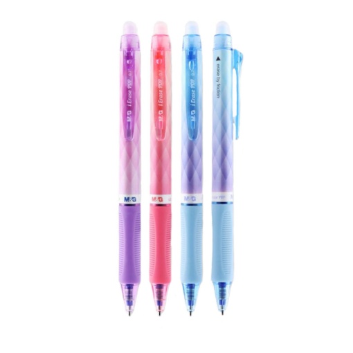 Esferográfica apagável M&G I Erase Pop gel 0,7mm sortido