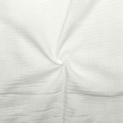 Tecido mousseline marfim 03 1x1,30m