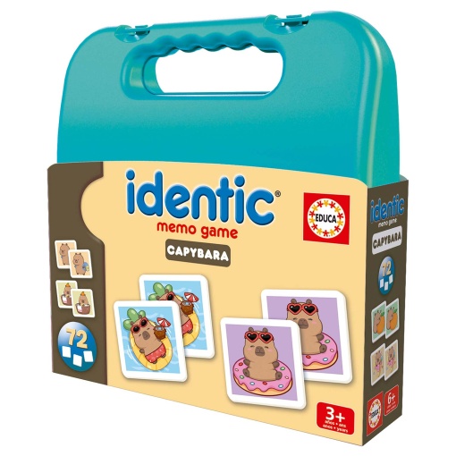 Juego Memo Idéntico carpincho EDUCA