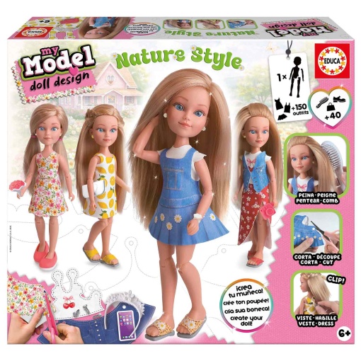 My Model Doll Design Nature Style EDUCA