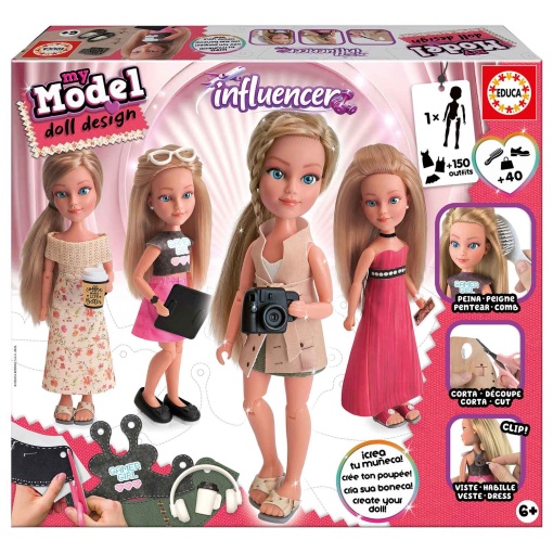 My Model Doll Design Influencer EDUCA