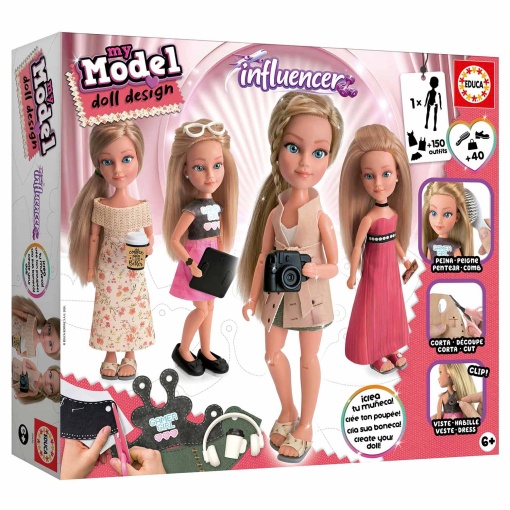 Mi modelo de muñeca Influencer EDUCA