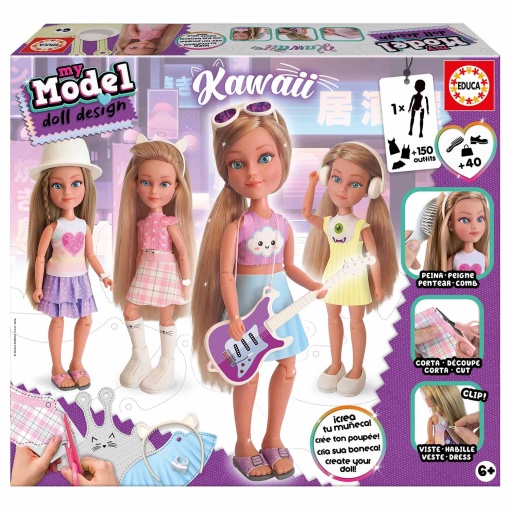 My Model Doll Design Kawaii EDUCA