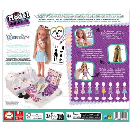 My Model Doll Design Kawaii EDUCA