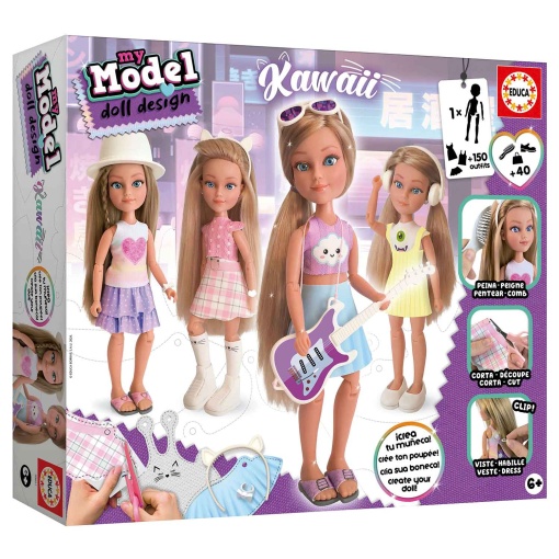 My Model Doll Design Kawaii EDUCA