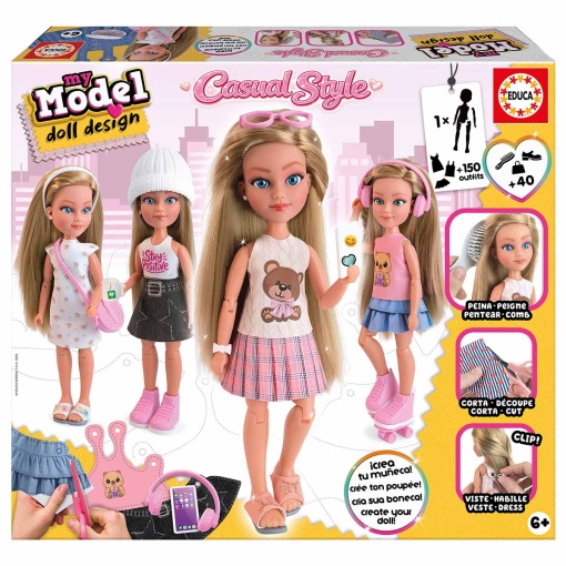 My Model Doll Design Casual Style EDUCA