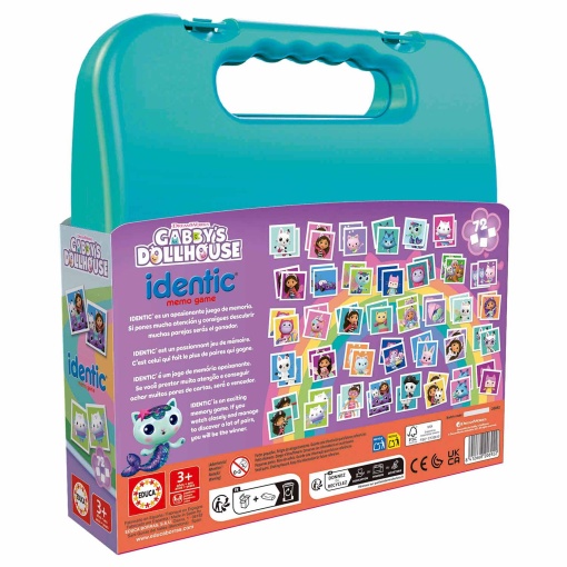 Identic Memo Game Gabby's Dollhouse EDUCA