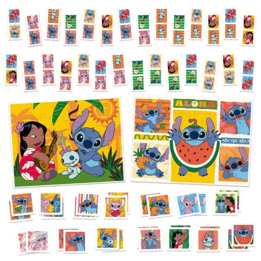Superpack 4 in 1 Disney Stitch EDUCA