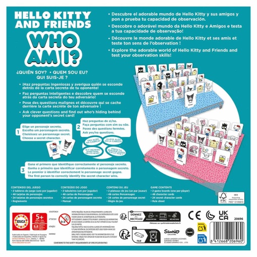 Who am I? Hello Kitty EDUCA