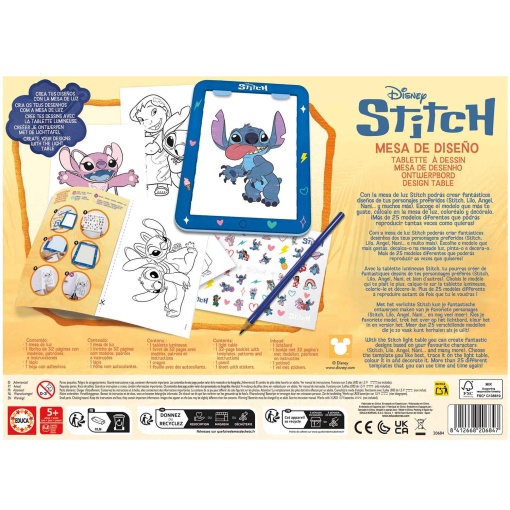 Mesa de dibujo Disney Stitch EDUCA