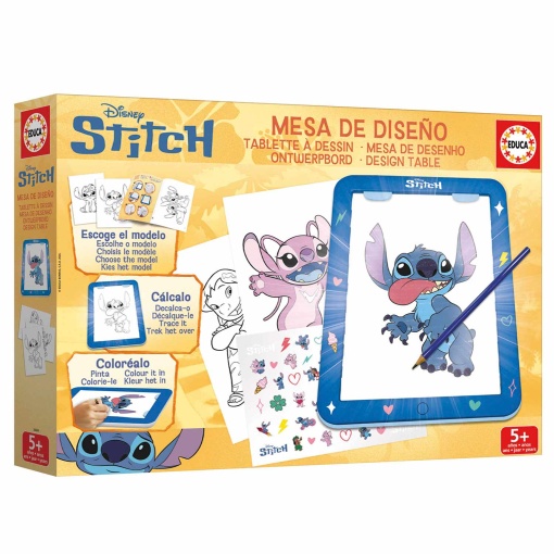 Mesa de dibujo Disney Stitch EDUCA