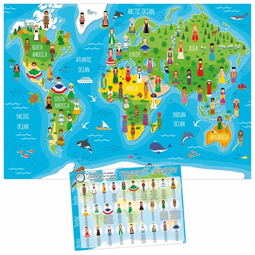 Rompecabezas educativo de 150 piezas: Niñas del Mundo