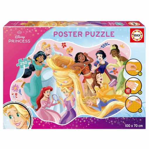 Puzzle EDUCA 250 peças Disney Princess