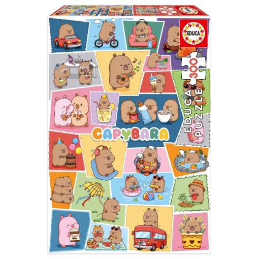 Puzzle EDUCA 300 peças capivara