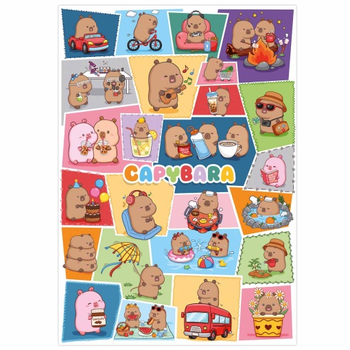 EDUCATIONAL Puzzle 300 pieces capybara