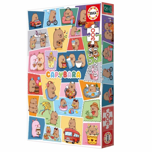 EDUCATIONAL Puzzle 300 pieces capybara