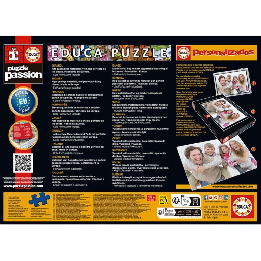Puzzle EDUCA 1000 peças ursos-pardo no Canadá