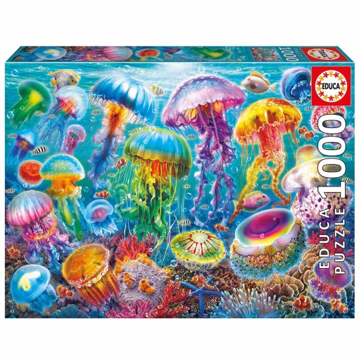 Puzzle EDUCA 1000 peças águas-vivas