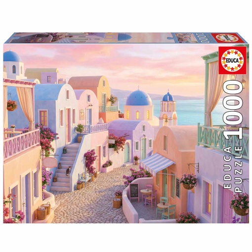 Puzzle EDUCA 1000 peças Santorini dos sonhos