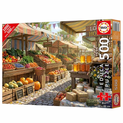 Rompecabezas EDUCA de 500 piezas, Comfort sunny market