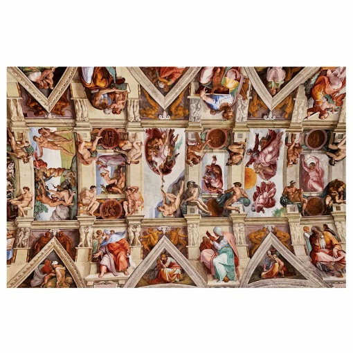 EDUCATIONAL 1000-piece Puzzle Miniature Sistine Chapel