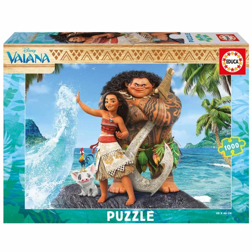 Puzzle EDUCA 1000 peças Disney Vaiana