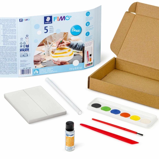 FIMO Air Basic 5-Piece Modeling Clay Set