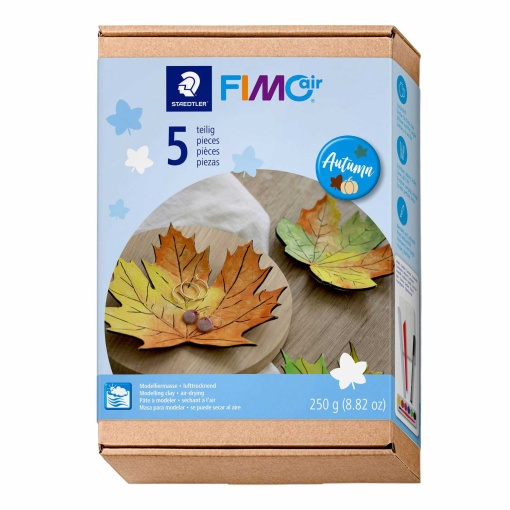 Conjunto de pasta de modelar FIMO Air Autumn folha 6 peças