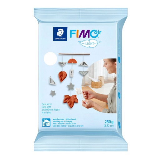 Pasta de modelar FIMO Air Light 8131 0 branco 250g
