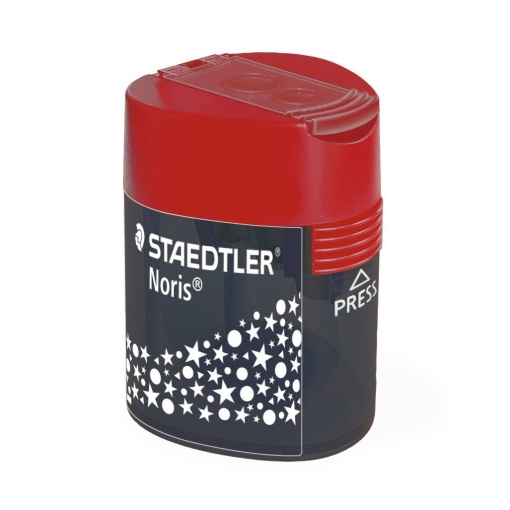 Afia dupla com depósito STAEDTLER Noris vermelho