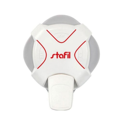 Furador para papel / EVA cantos 3 em 1 Punch STAFIL