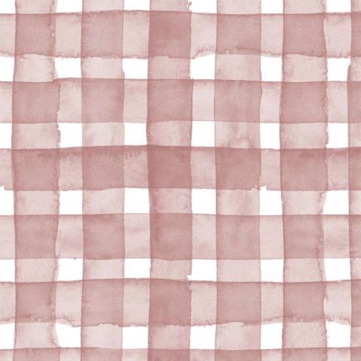 Tecido Fuxicos e Fricotes Mesa Chic xadrez rose 1x1,50m