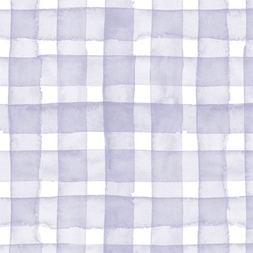 Tecido Fuxicos e Fricotes Mesa Chic xadrez lavanda 1x1,50m