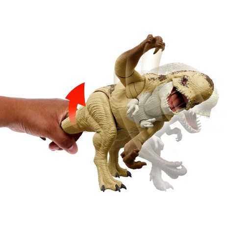 Jurassic World Rebirth Rumble 'N Rampage Distortus Rex 55 cm Mattel JGB58